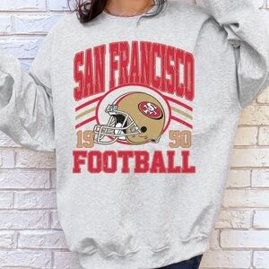 Vintage NFL Football San Francisco 49ers Shirt, Retro 90s SF 49ers sweatshirt